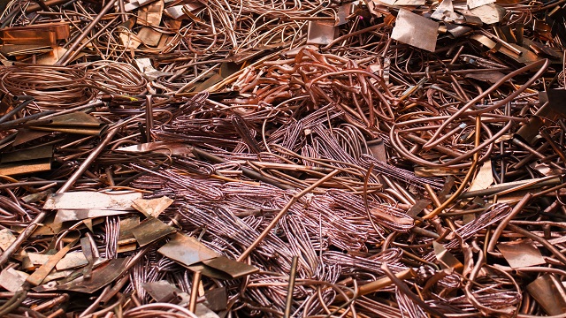 Copper waste